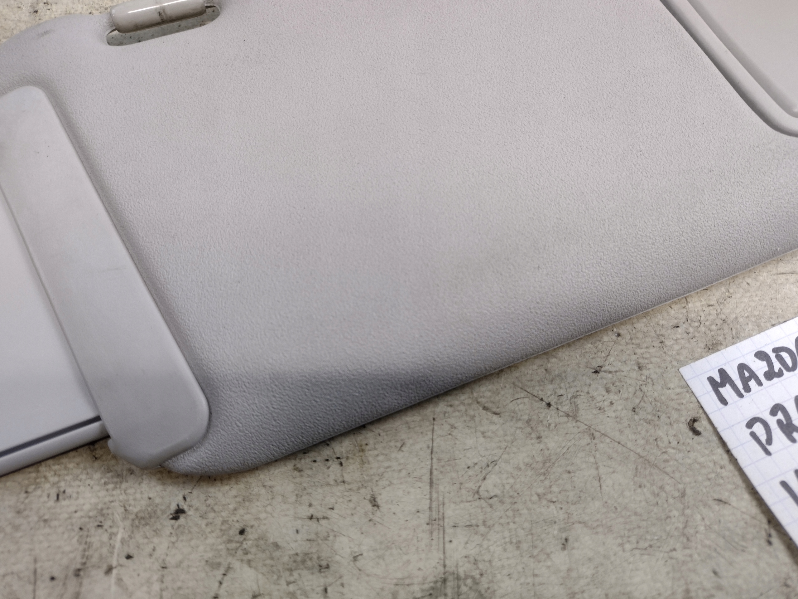 cover przeciwsloneczna visor right Mazda CX7 CX-7