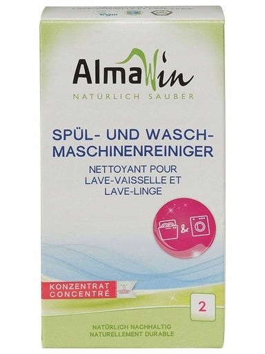 2x Almawin Prášek na čištění praček a myček nádobí Eco 200 g
