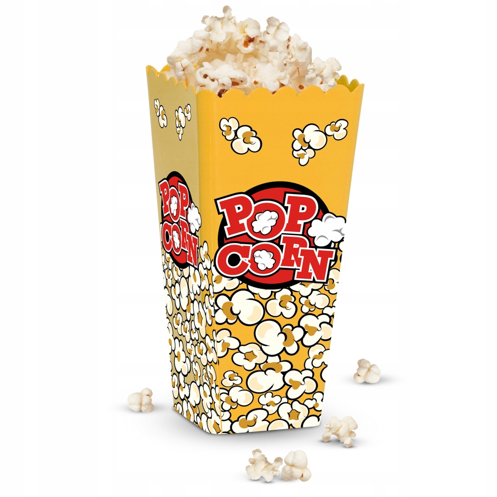 

Pojemnik na Popcorn Gold plastikowy 1 l żółty
