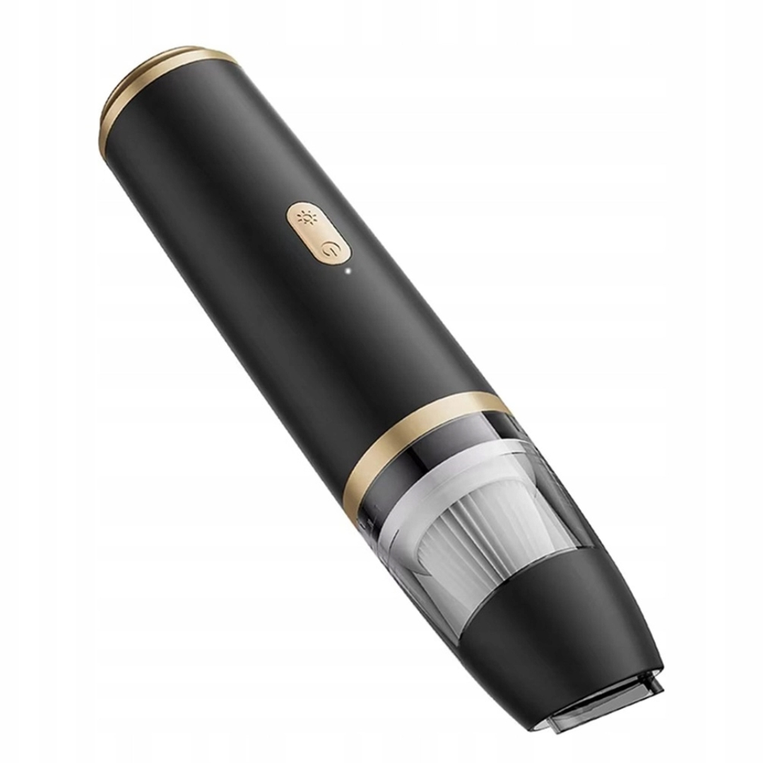 Bezdrátový Vysavač do auta 5000PA Silný Hepa Černý Ruční