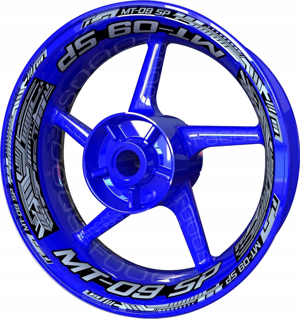 НАКЛЕЙКИ НА ОБОД RANTY FOOQS ДЛЯ YAMAHA MT 09 MT09