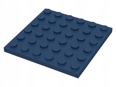 

Lego 3958 Płytka 6x6 niebieska ciemna Nowa (5g)