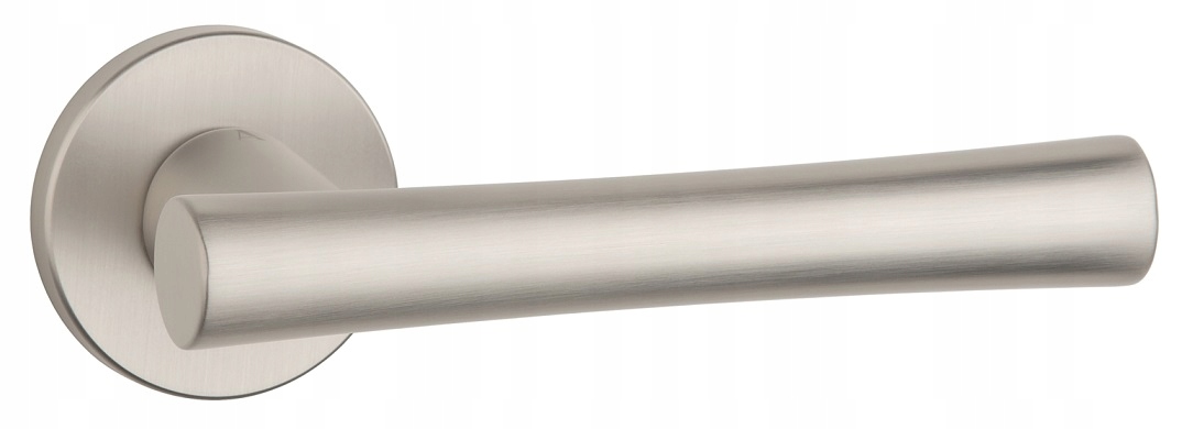 Kľučka Papavera Slim 7 mm, okrúhla rozeta, nikel Aprile