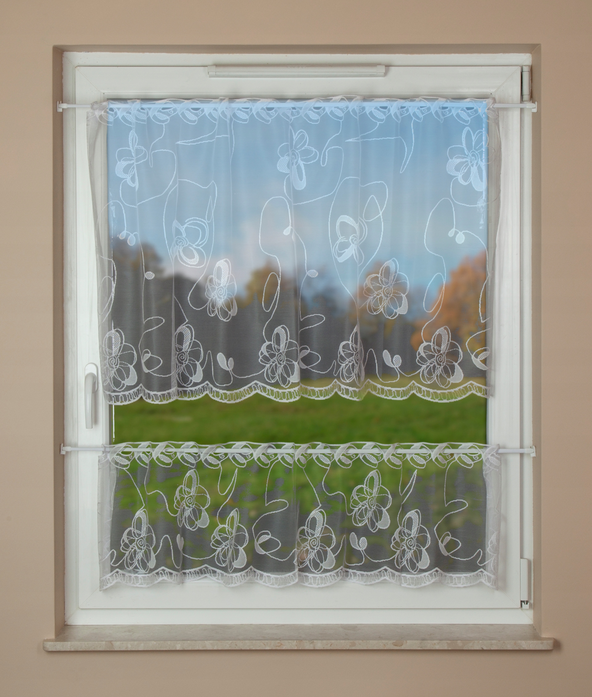 

Zazdrostka/lambrekin biały Vegas Jk 8787 wys.35cm