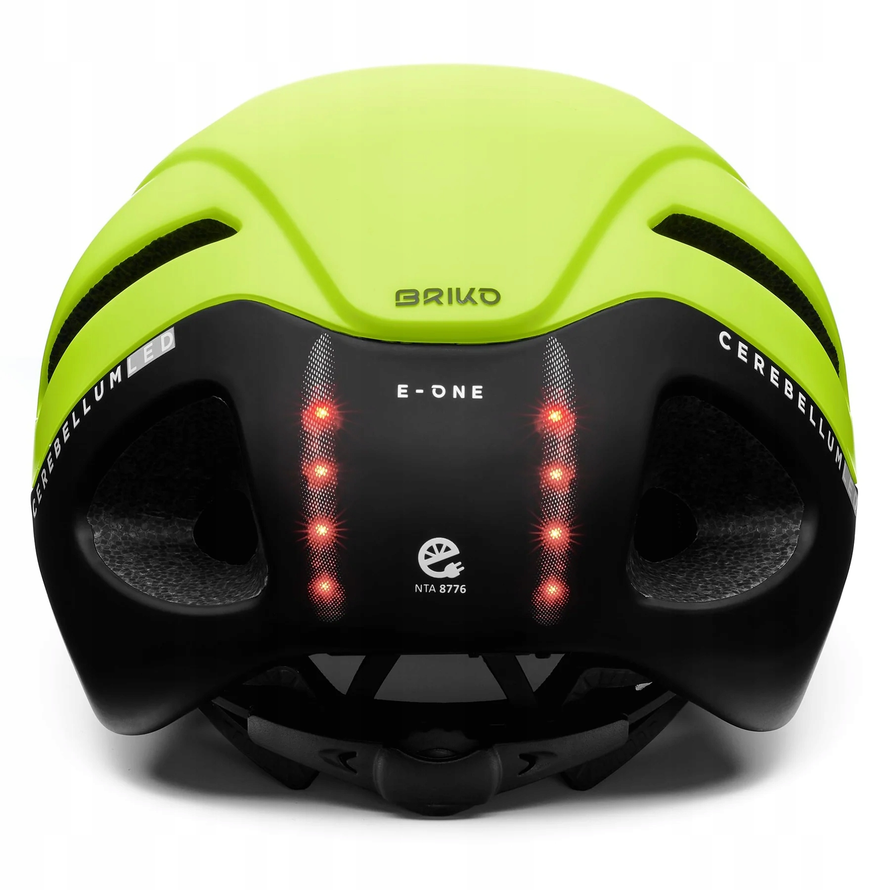 Kask rowerowy BRIKO E-ONE LED przód/tył Rozmiar M 53-58 cm Marka Briko