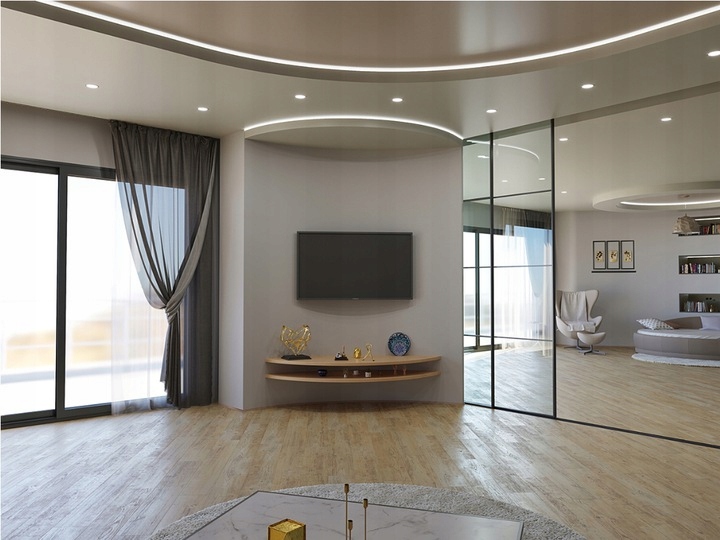 Profil aluminiowy ELASTYCZNY do LED 2m Z KLOSZEM Typ profil do LED