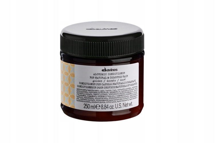 Davines Alchemic Golden Odżywka Podkreślająca Kolor Włosy Złoty Blond 250ml