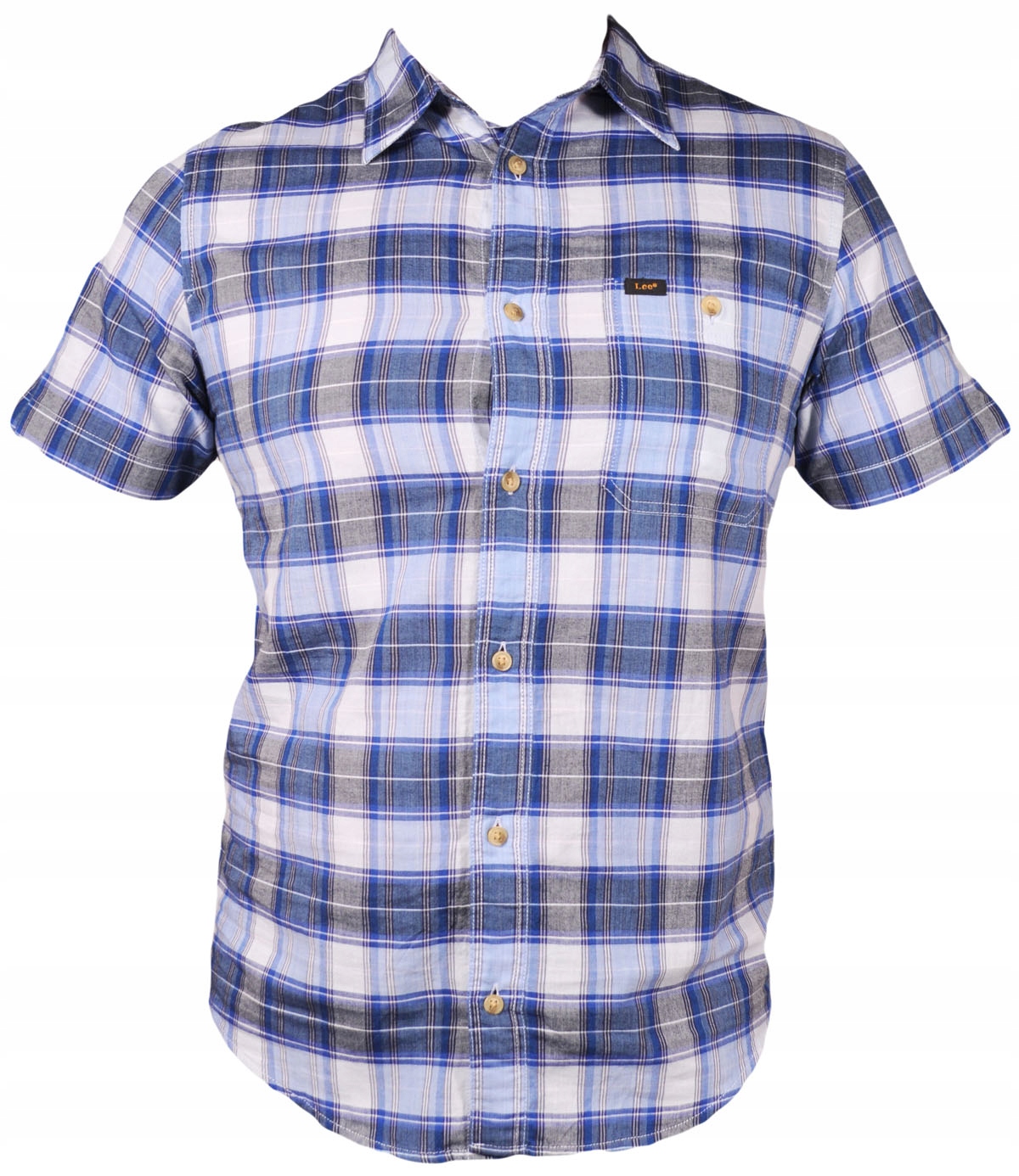 Lee košile Regular modrá Ss Leesure Shirt M