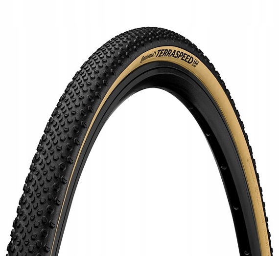 Plášť na kolo Continental Terra Speed ProTection 700x40c Tlr černo-béžová