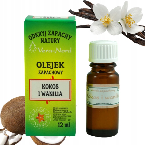 

Olejek zapachowy vera nord Kokos I Wanilia