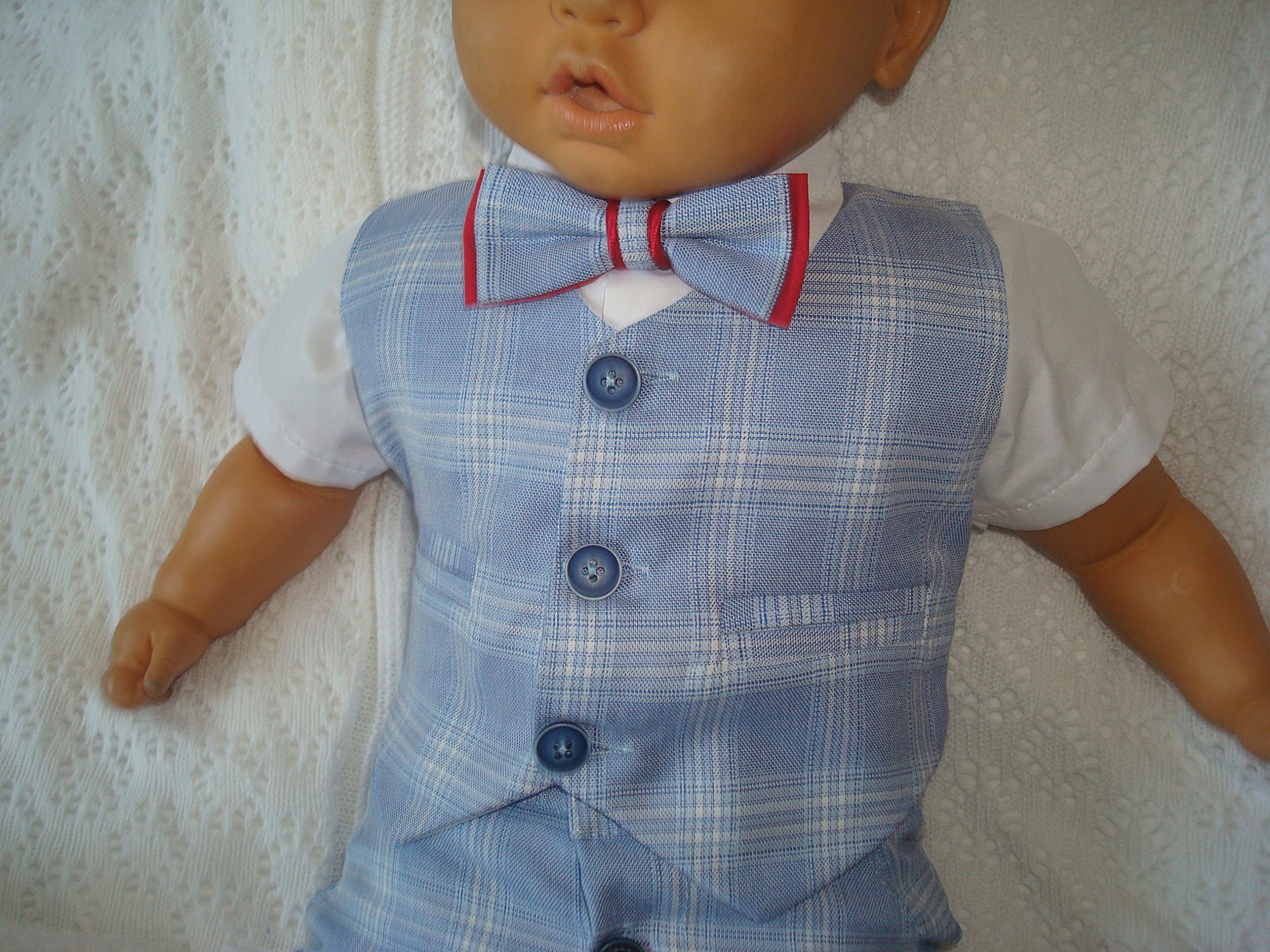 KOMPLET KAMIZELKA UBRANKO /CHRZTU /WESELE/ 86 Rozmiar 86