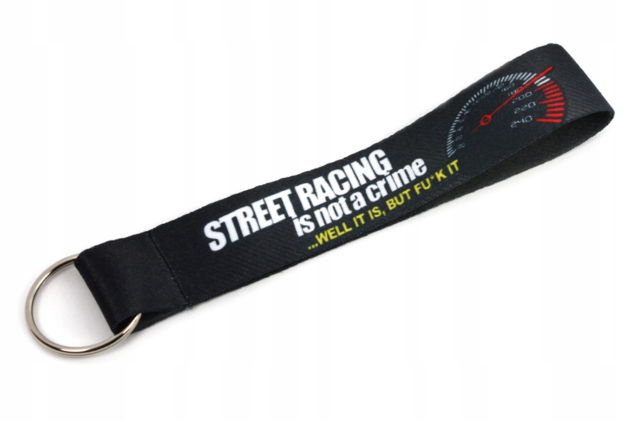 

Smycz do kluczy krótka Streetracing Is Not A Crime