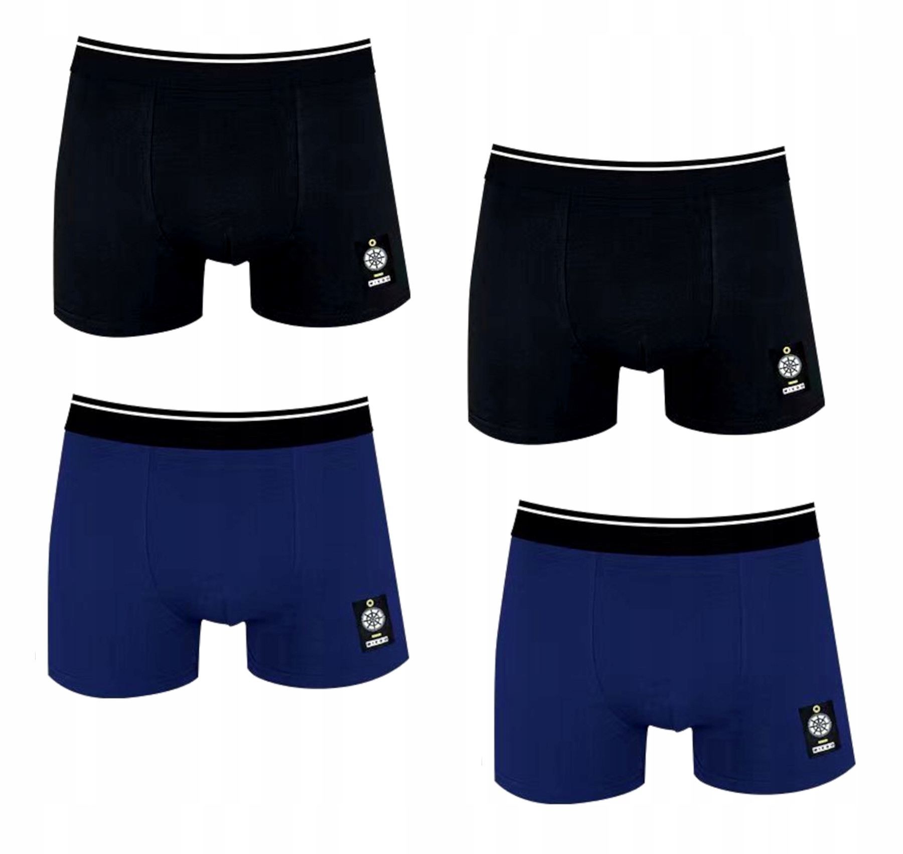 BOKSERKI CHŁOPIĘCE BAWEŁNIANE 4PAK. 164 B384-2