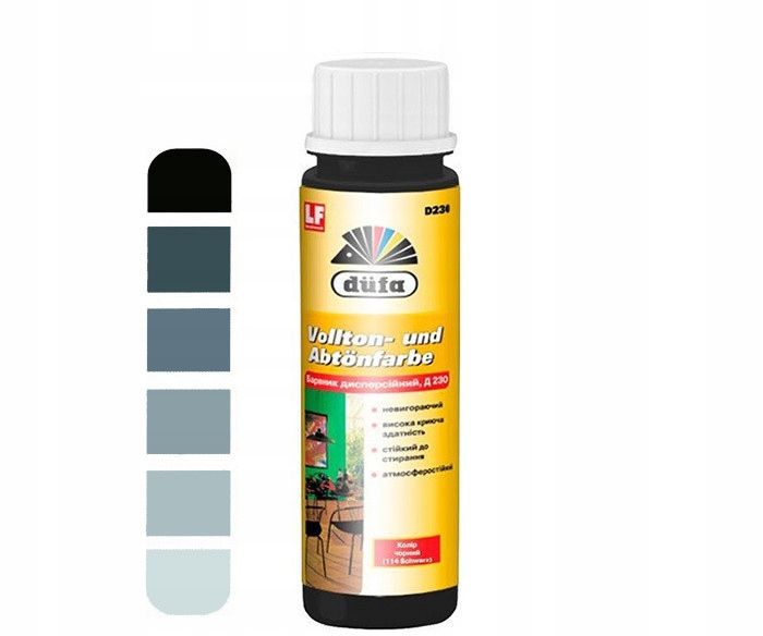 

Czarny pigment do Farb i Tynków (114) Dufa 750 ml