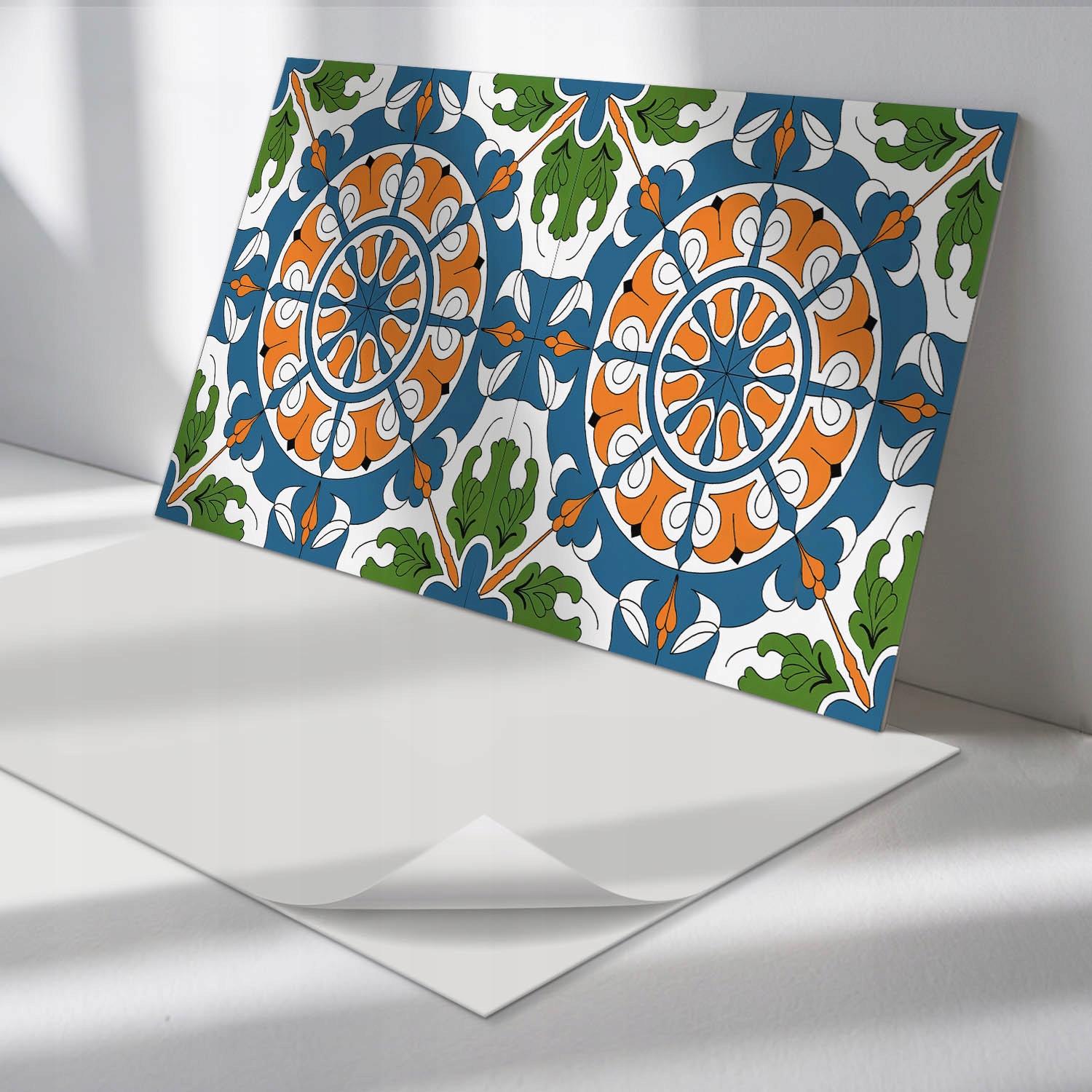 Sada vinylových panelov Dekoratívny vzor s rastlinnými motívmi 6x60x30 cm