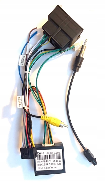 Adapter Canbus Can Volkswagen Golf 7 Passat 2014+ T-Roc Sportsvan Multivan