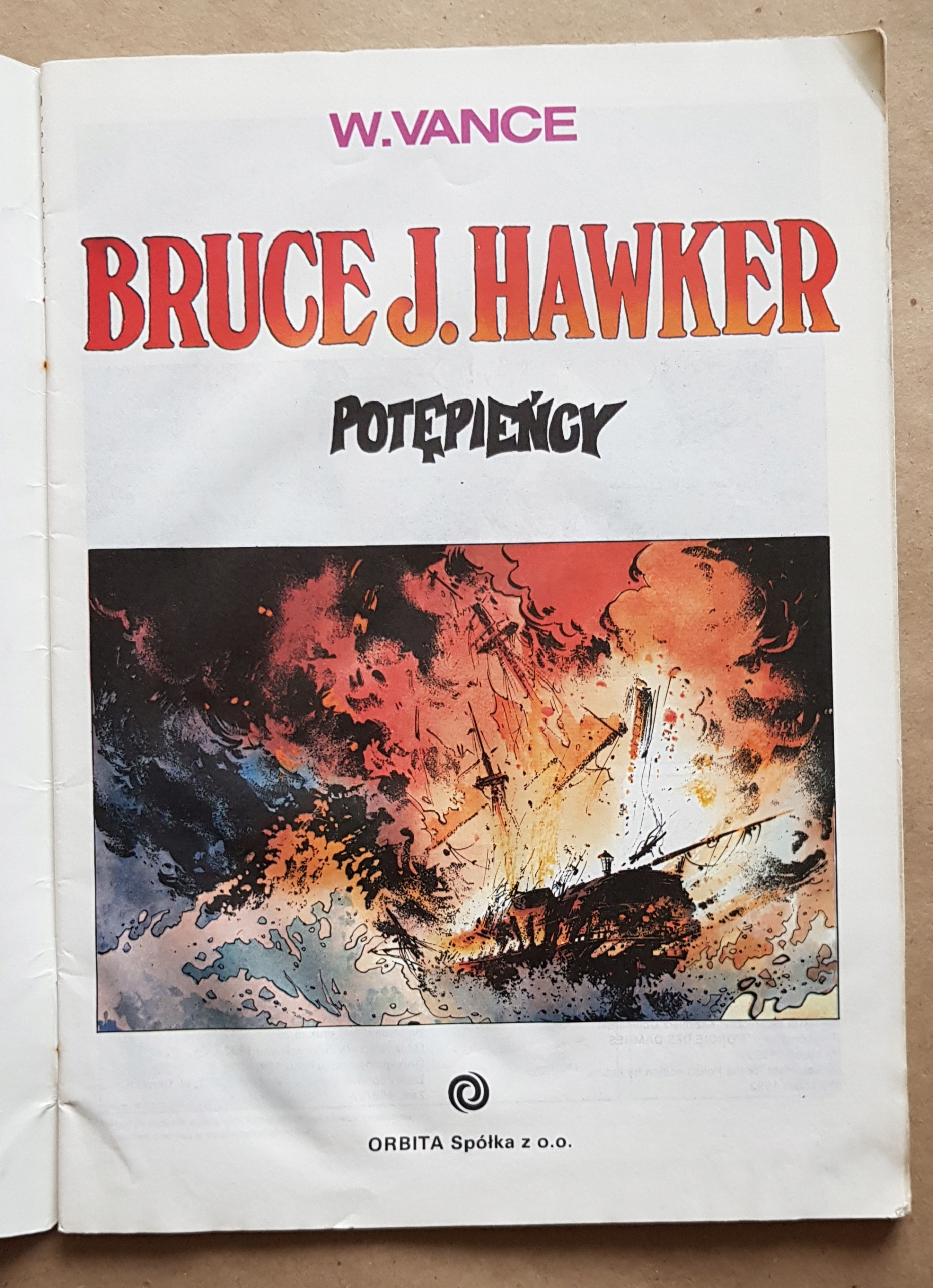 Bruce J. Hawker- Potępieńcy Język publikacji polski