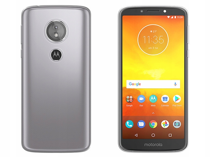 

Motorola Moto E5 Etui Pokrowiec Obudowa Guma 0.3mm
