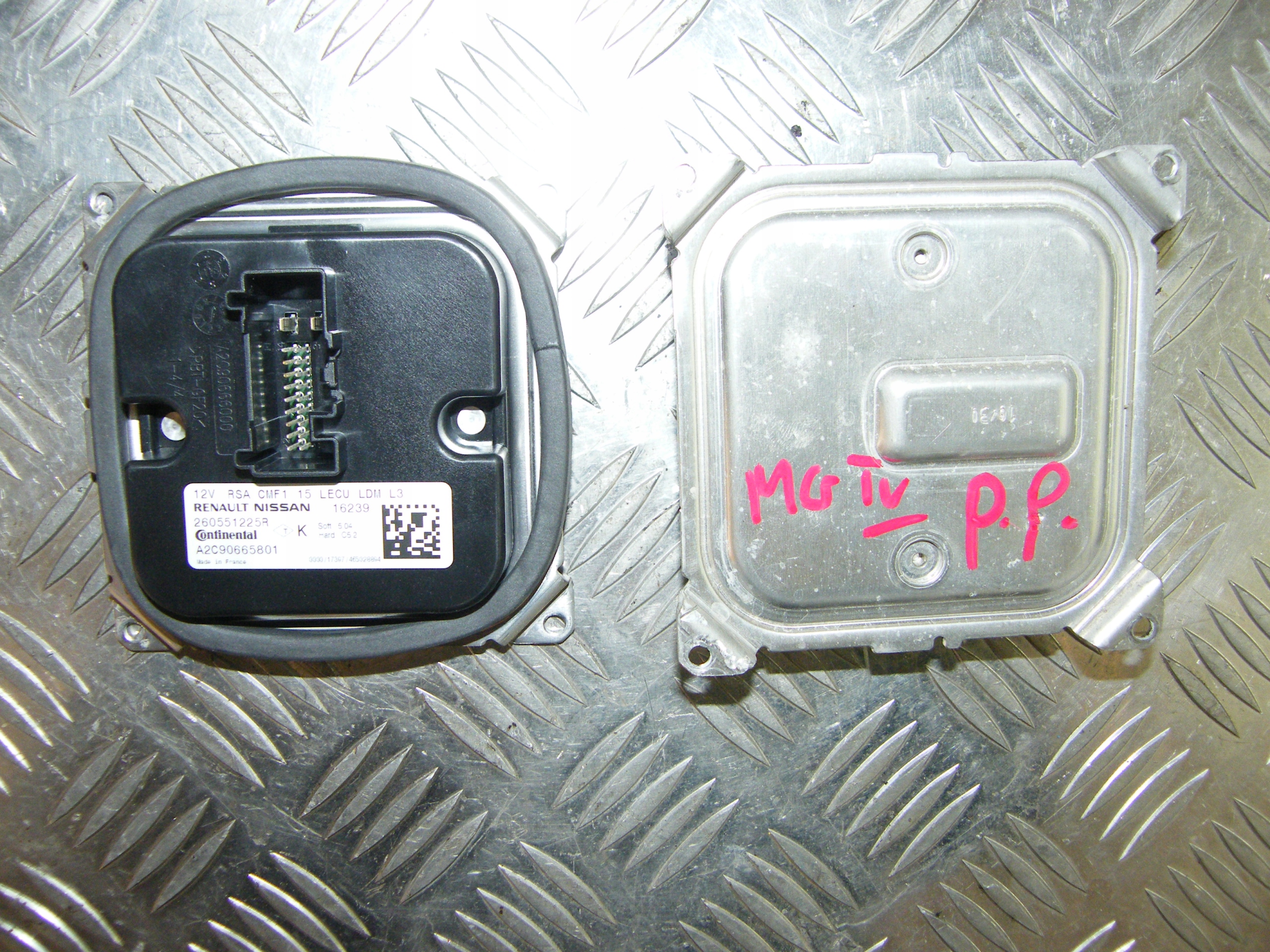 MODUŁ ŚWIATEŁ LED RENAULT MEGANE IV TALISMAN KADJAR 260551225R