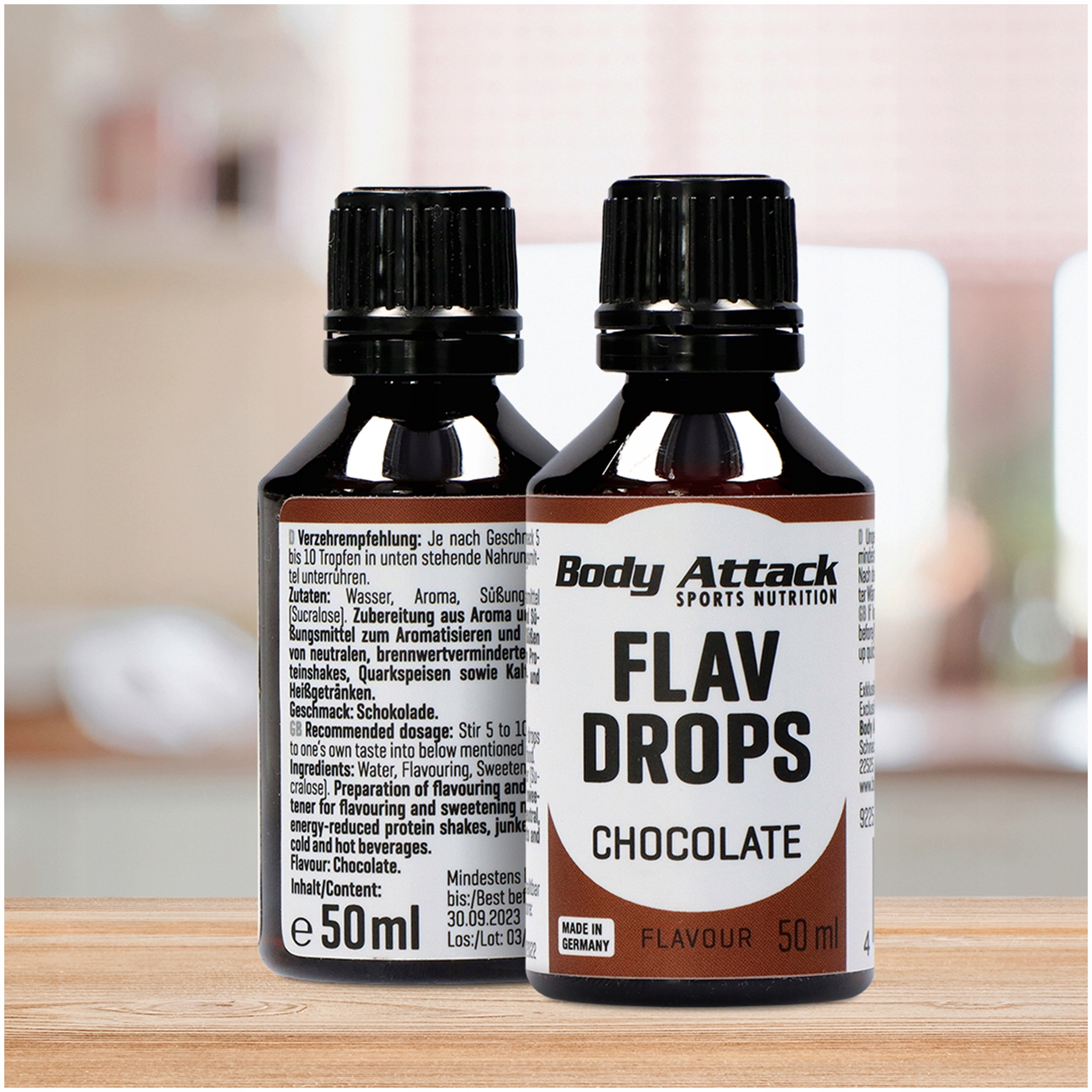 Flav Drops Body Attack 50ml Krople Smakowe Bez Kalorii i Cukru — 4