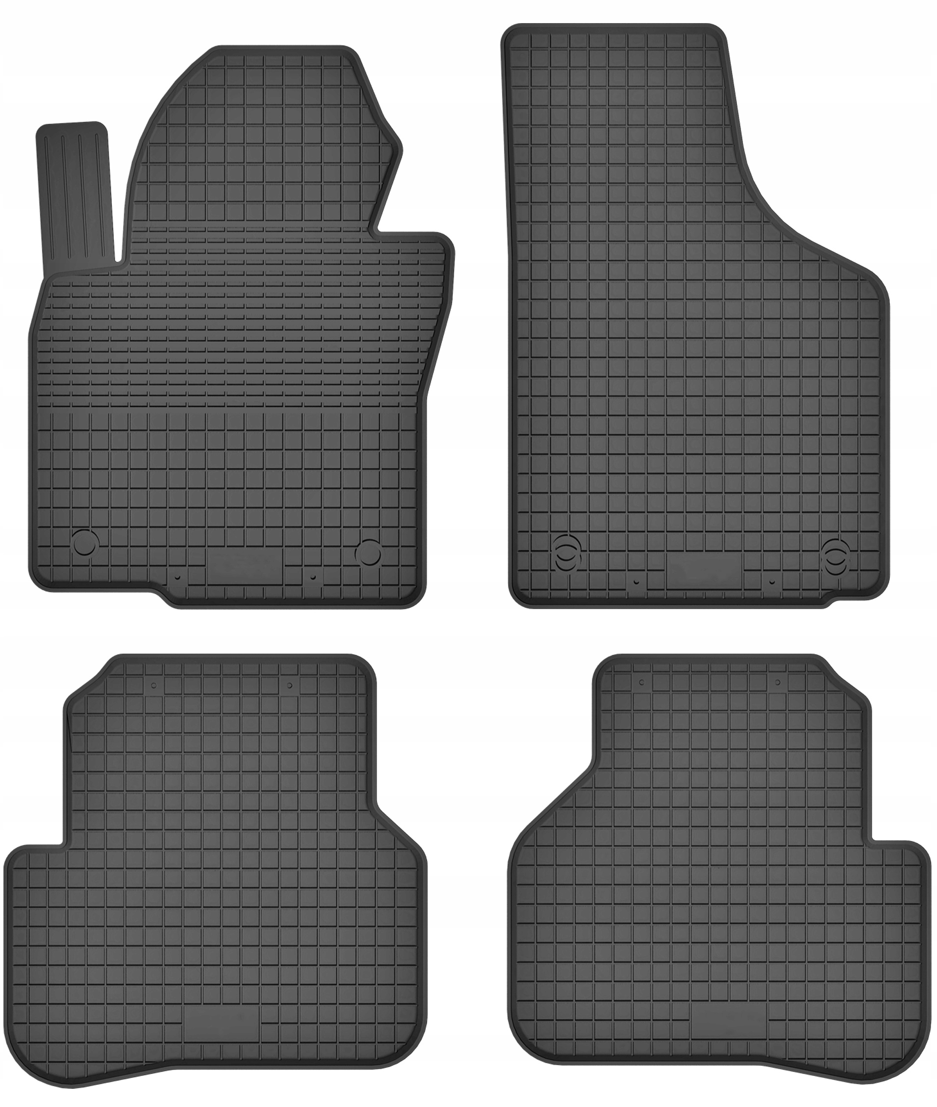 

Vw Tiguan 2007-2015 Dywaniki gumowe korytka
