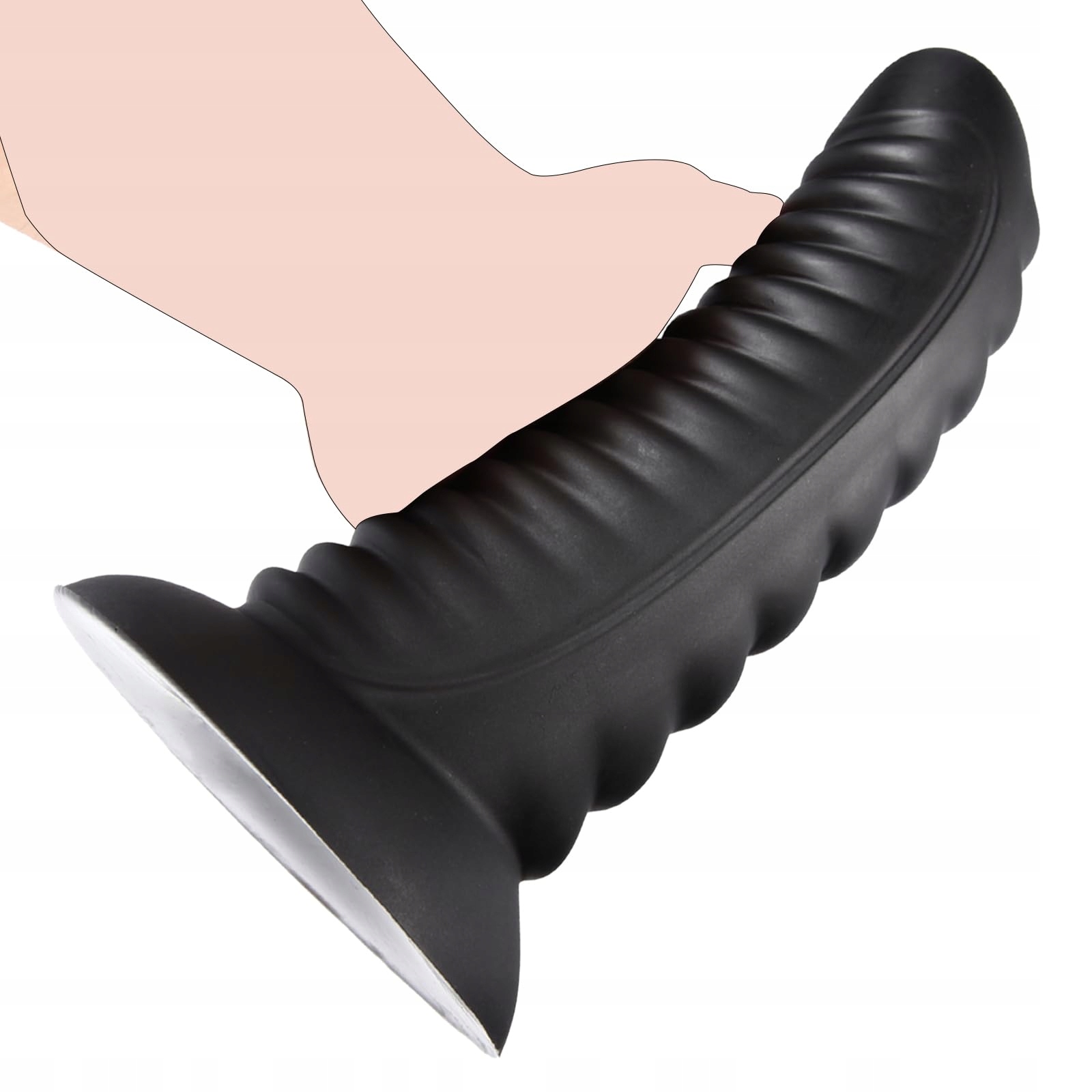 XXL RIESEN DILDO Silikonowy Dildo z Przyssawką dla Kobiet i Mężczyzn — miniatura 8