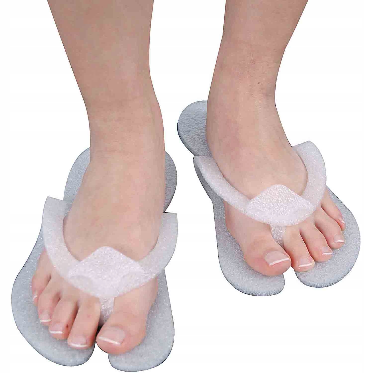 KLAPKI JAPONKI JEDNORAZOWE Z PIANKI BIAŁE 10 par EAN (GTIN) 5904261551286