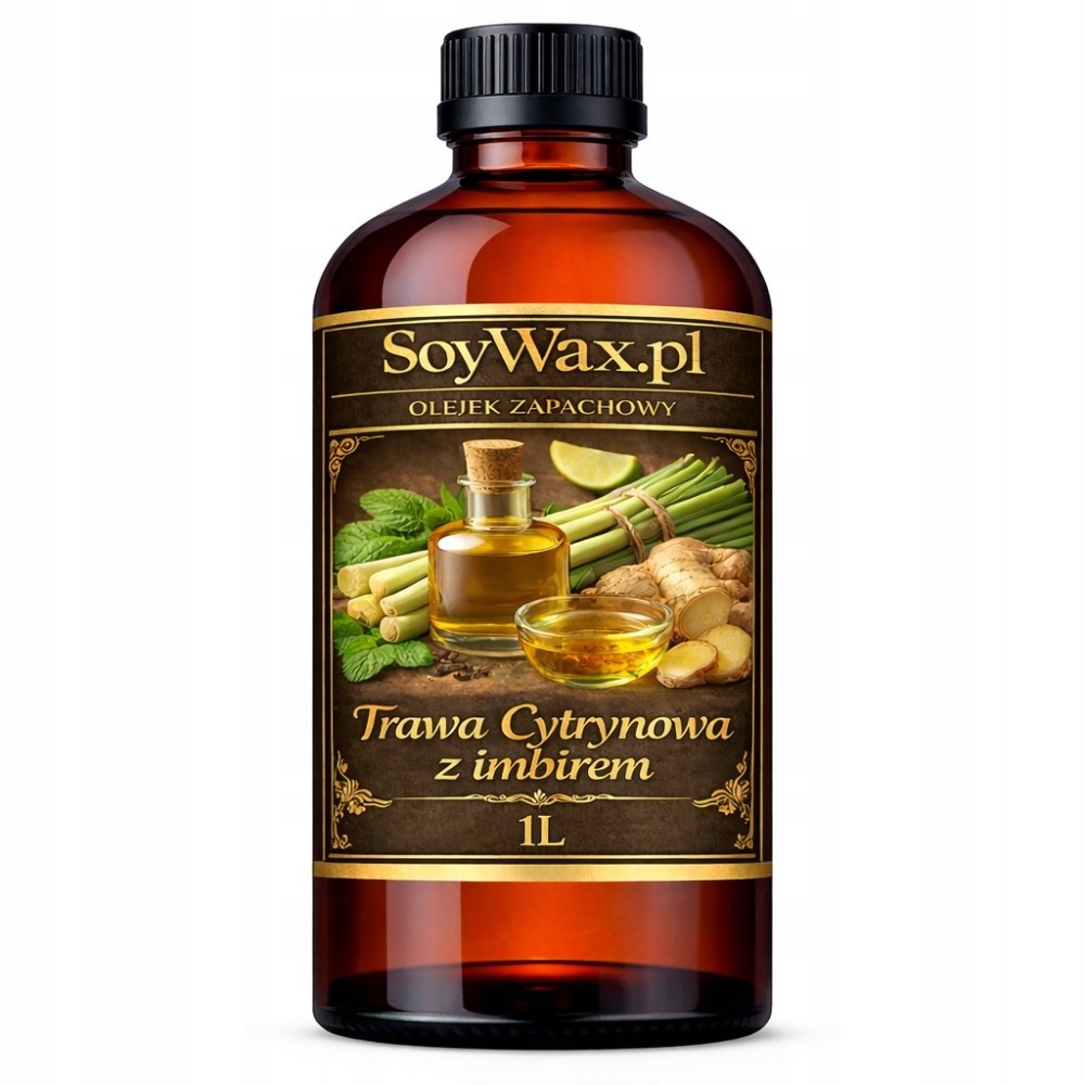 Vonný olej z citronové trávy a zázvoru 1000 ml