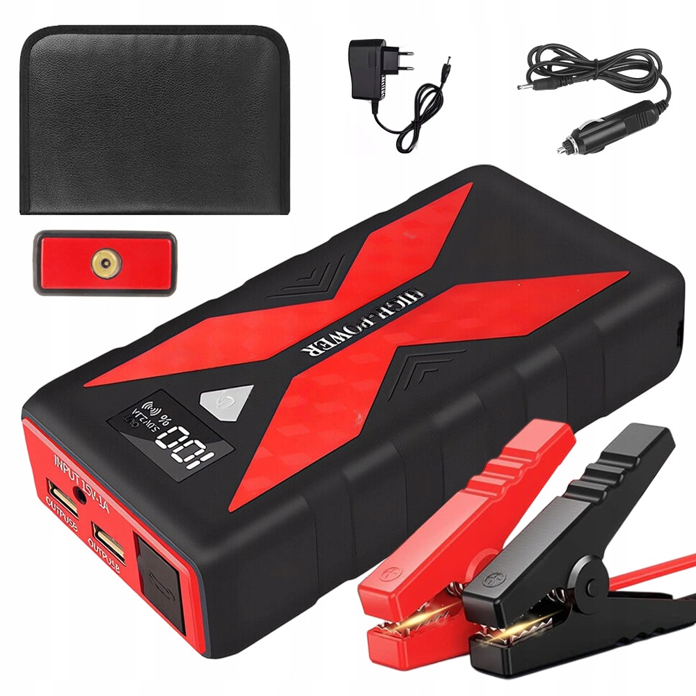 Startovací Sada Jump Starter Power Bank 8000mAH Startování Automobilu