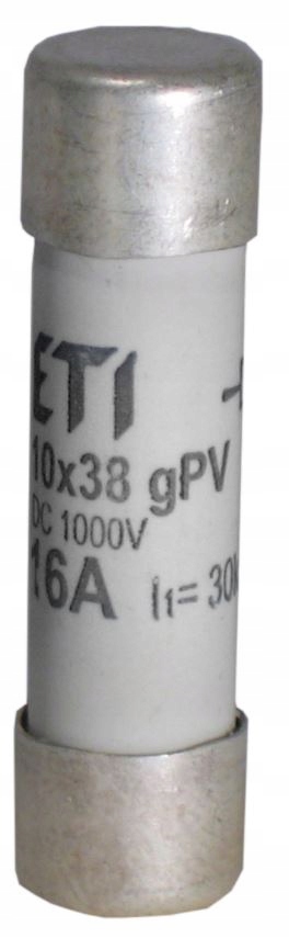 

Wkładka topikowa cylindryczna Pv CH10x38 14A