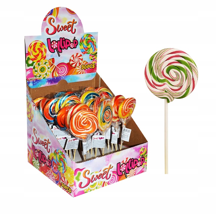 Farebné lízanky Sweet Lollipop 30 kusov900g