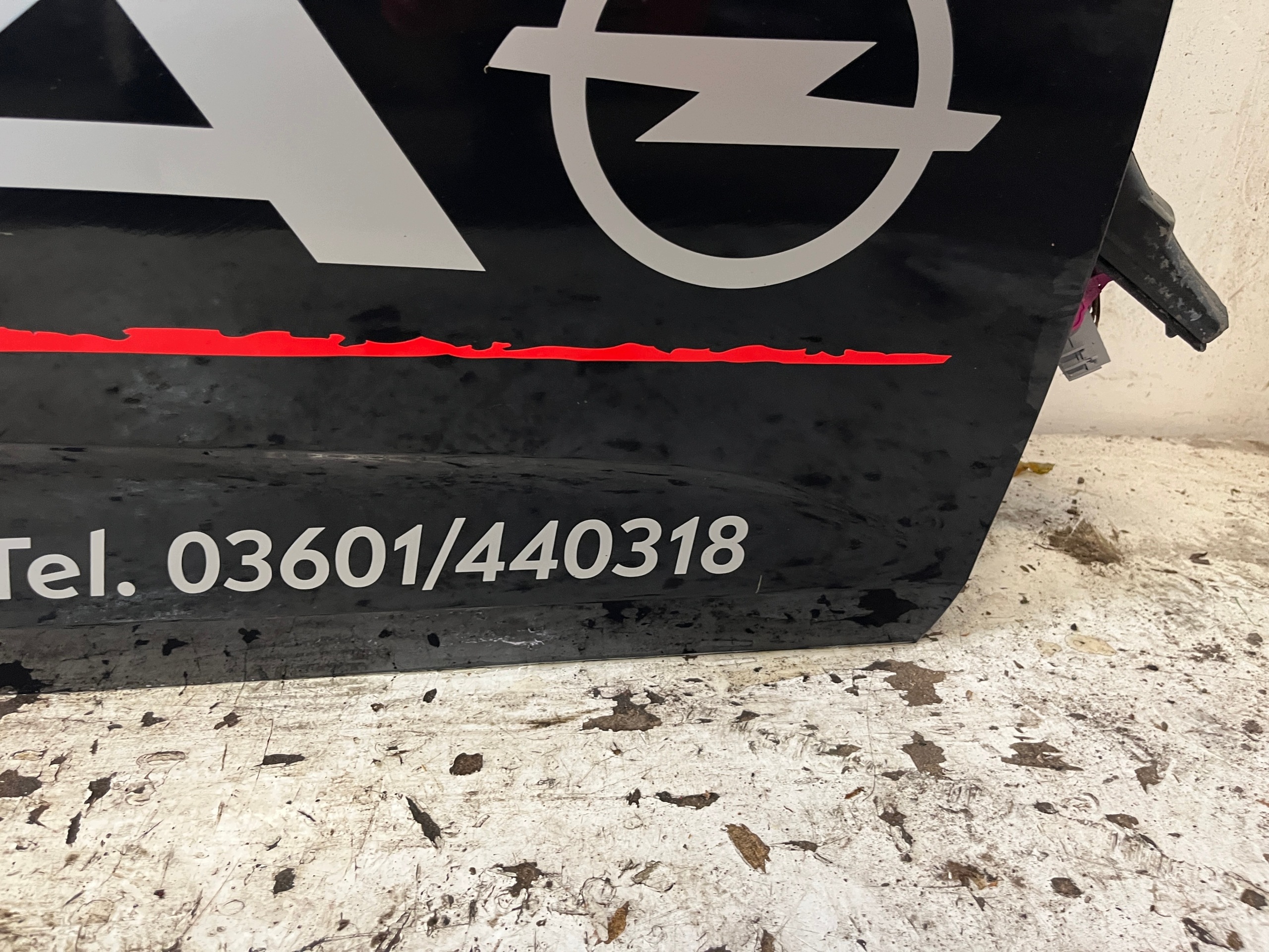 OPEL ASTRA K door right front right front black, Z22C