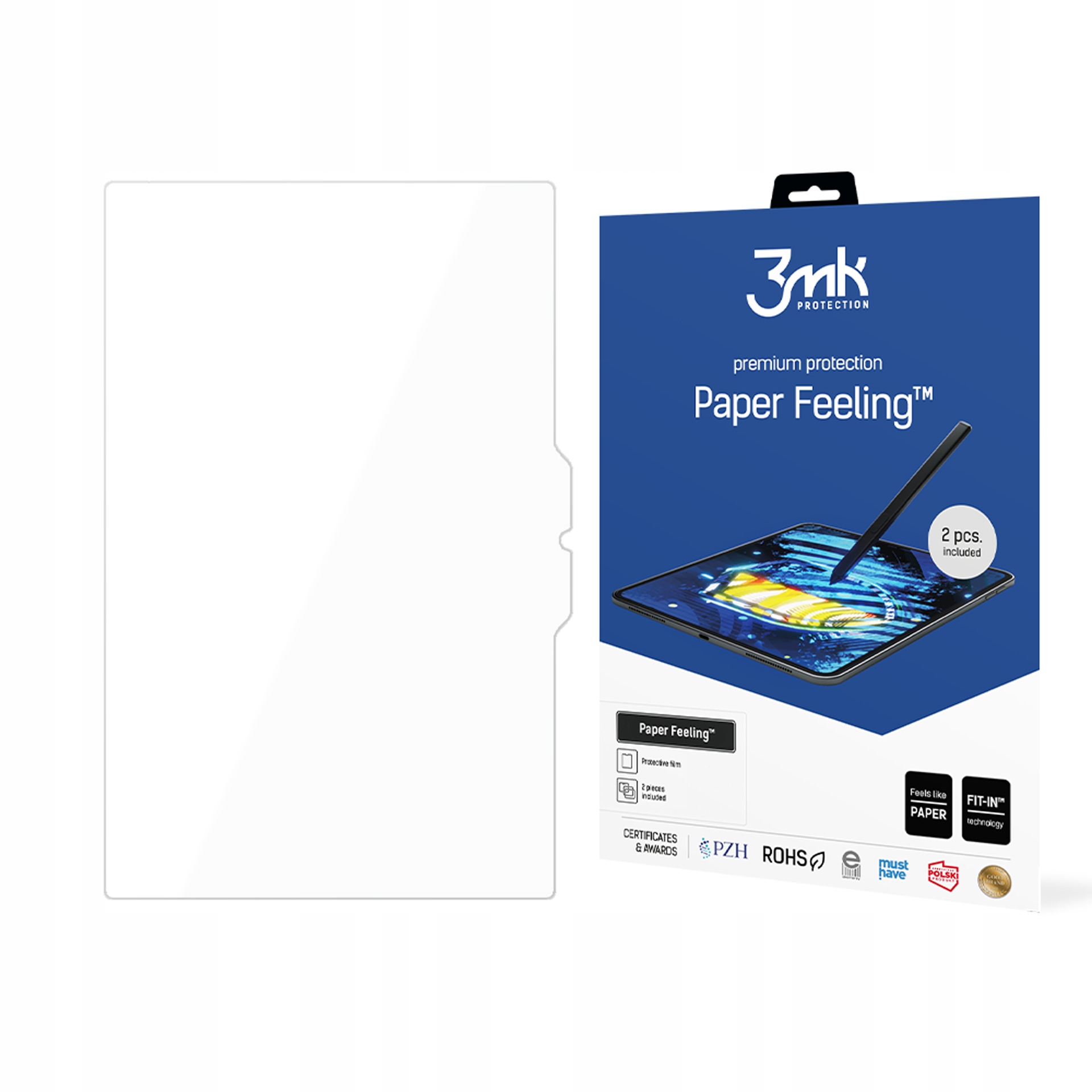Fólie pro Agm Pad P2 Active – up to 13" 3mk Paper Feeling