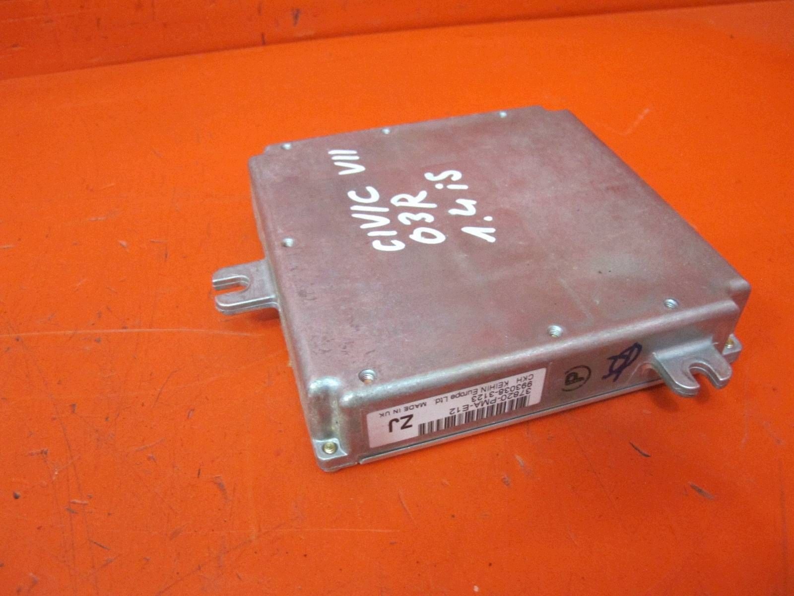 HONDA CIVIC VII 7 EU7 1.4 iS D14Z6 control unit computer of the engine 37820-PMA-E12