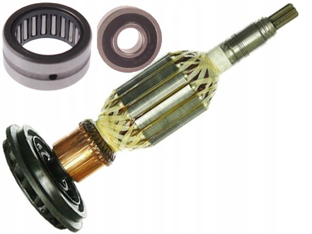 Rotor Bosch GBH11DE Gbh 11 De Kuličkové Ložisko, Jehlové Ložisko