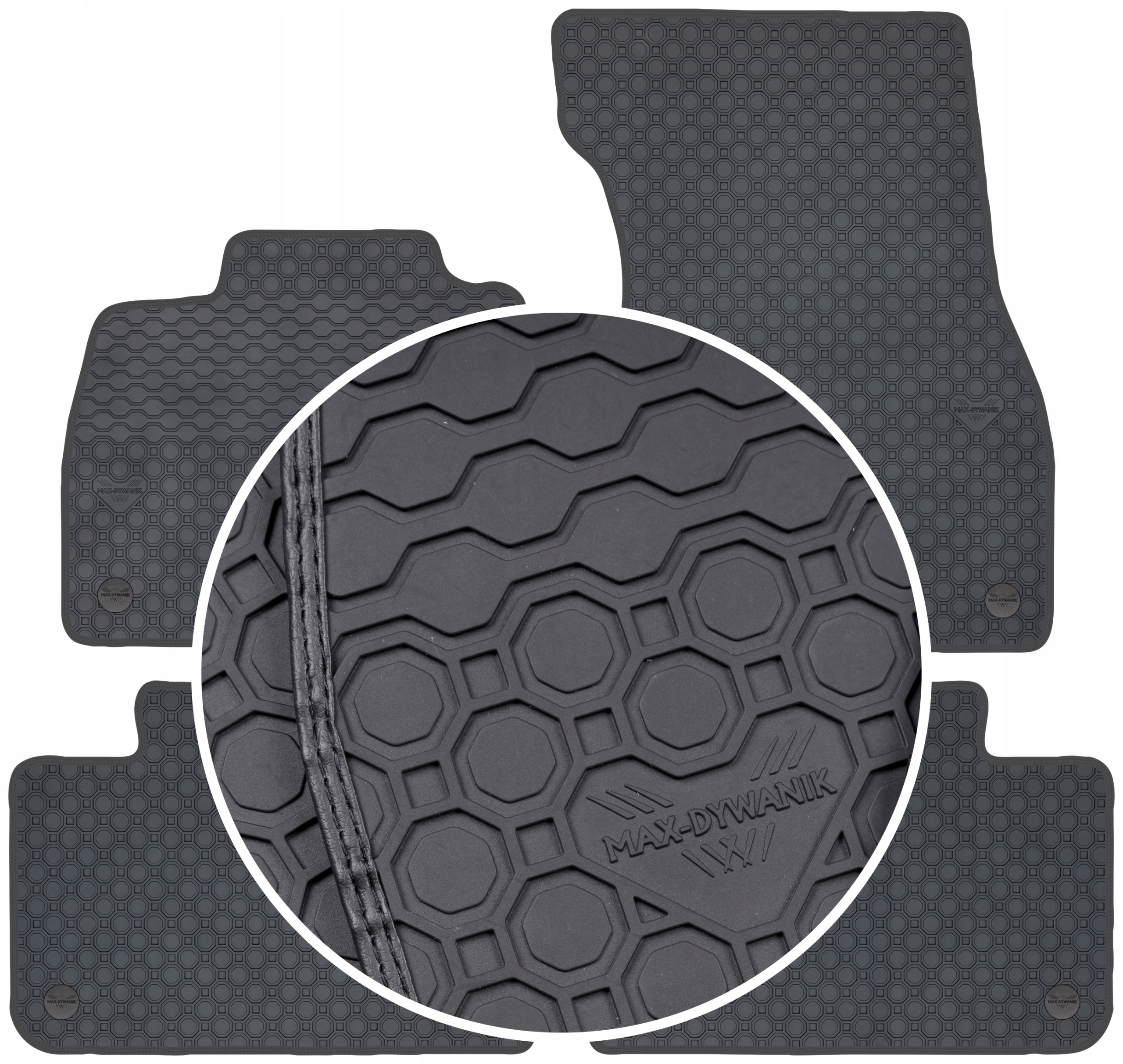 Килимки Max-Килимок резинові 100579801700 4 el.