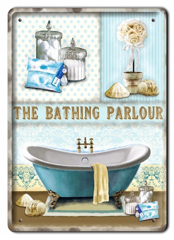 

Łazienka Metalowy Szyld Plakat Vintage Retro #0859