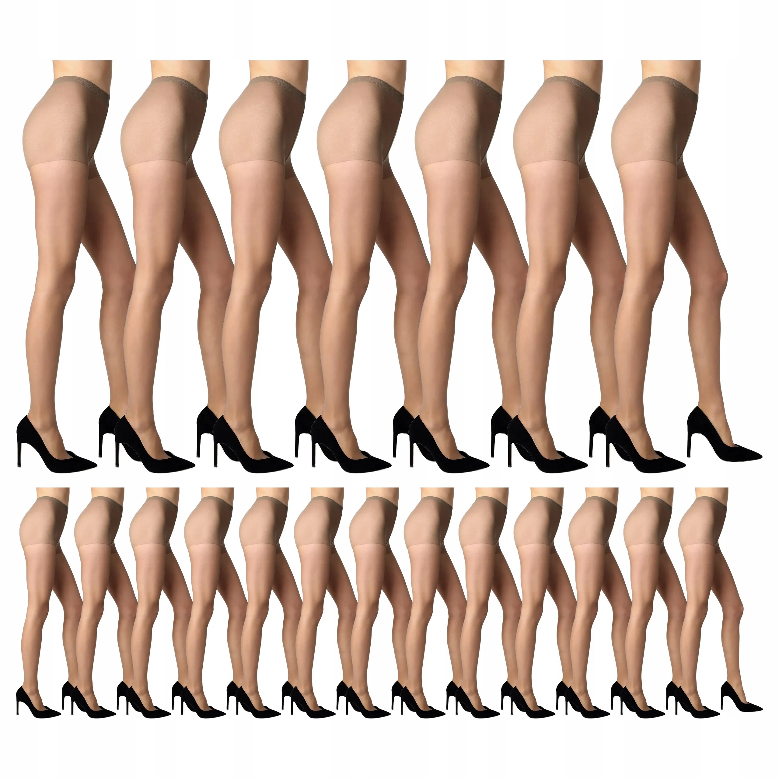 20 x Polomatné Punčocháče 15 Marilyn glace 2-S