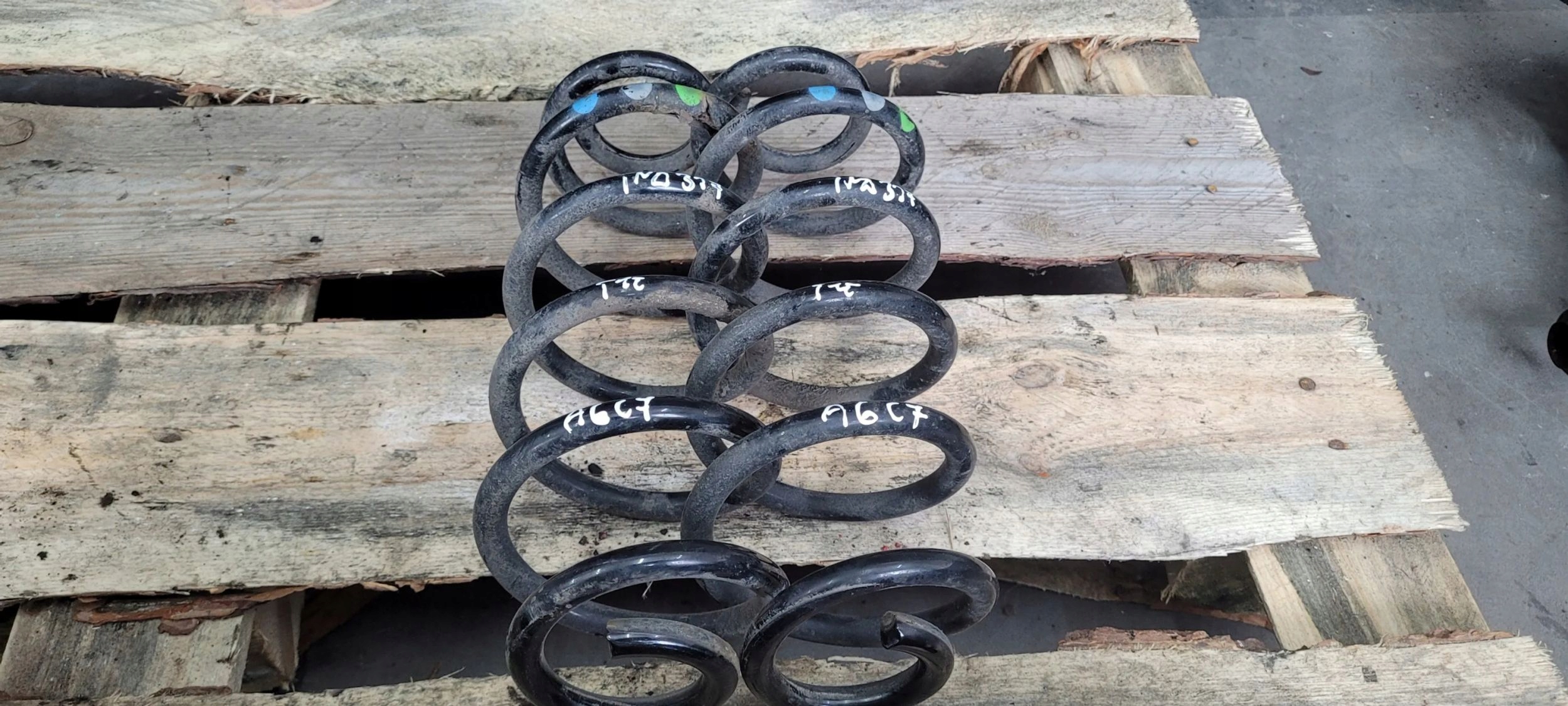 A6 C7 4G spring springs rear part SLINE S-LINE 3.0 TDI A7 4G