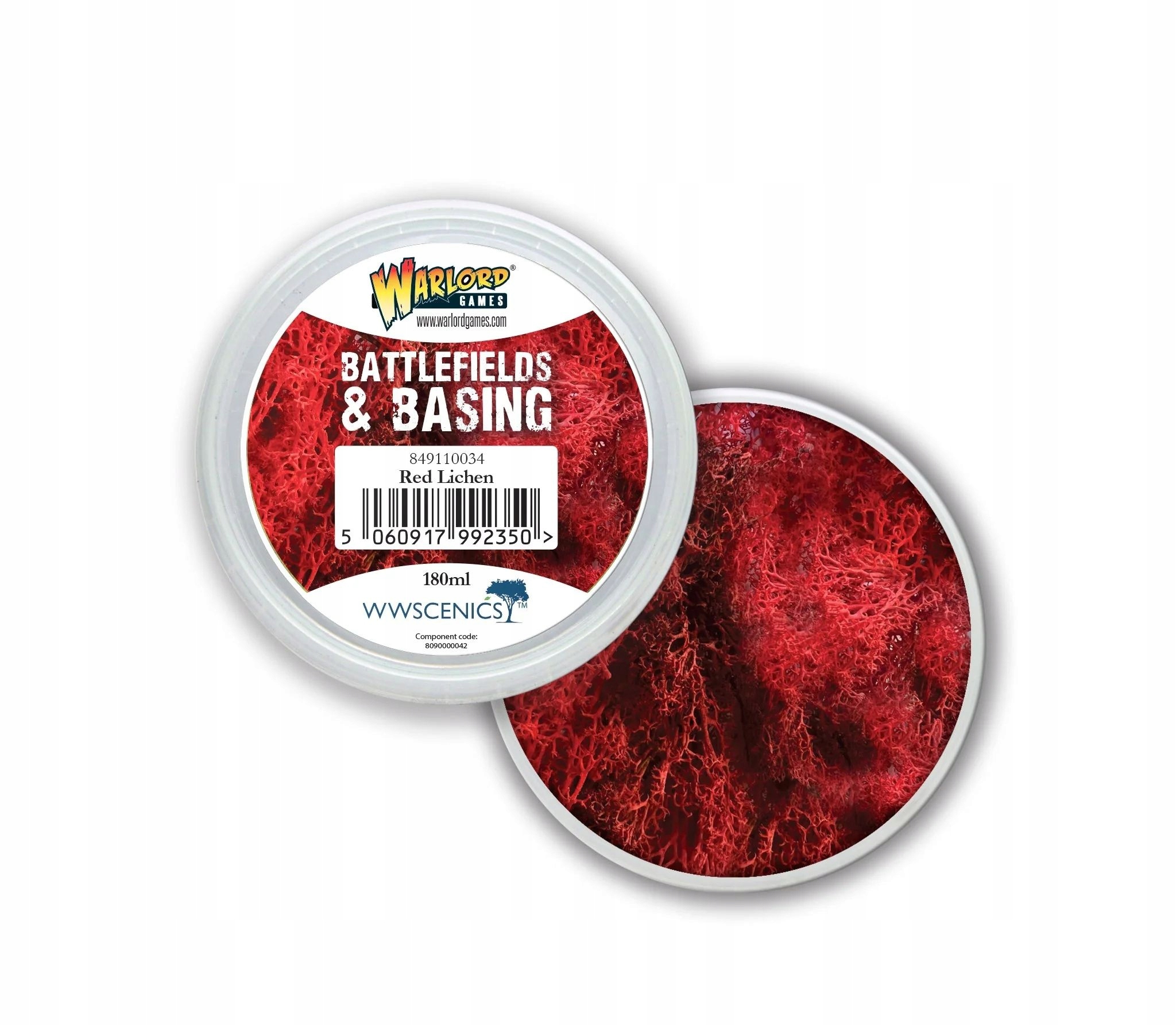 Battlefields and Basing Red Lichen 180ml dekoracja do dioram