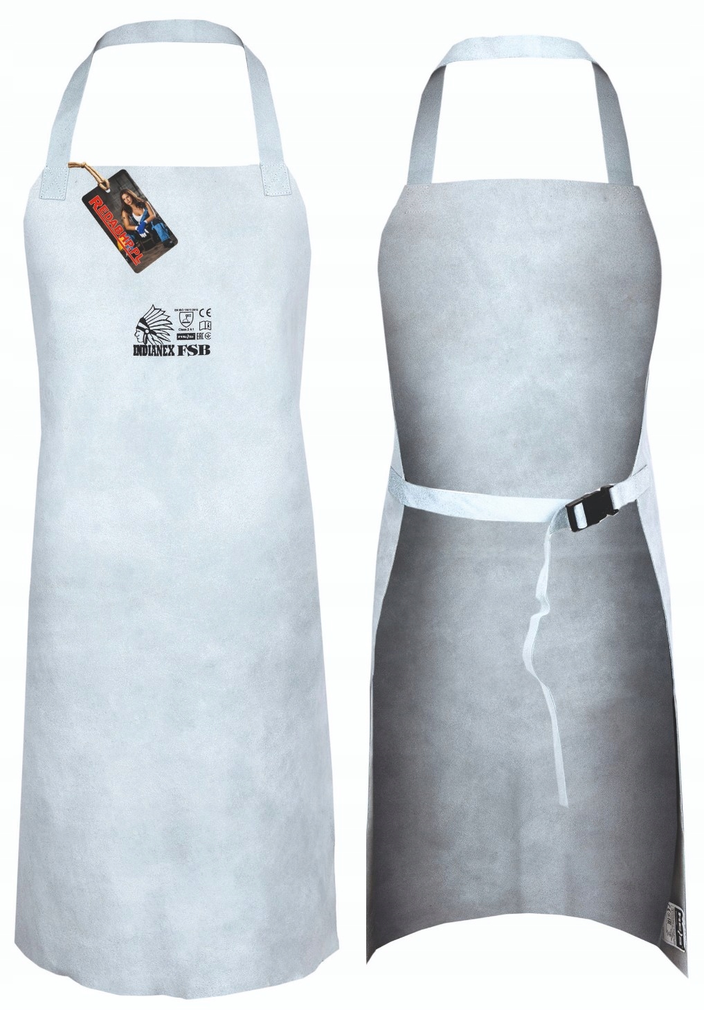 FARTUCH SPAWALNICZY FSB do warsztatu skórzany