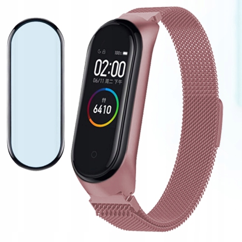 

Opaska Magnetic+szklo do Xiaomi MI Band 4 - Kolory
