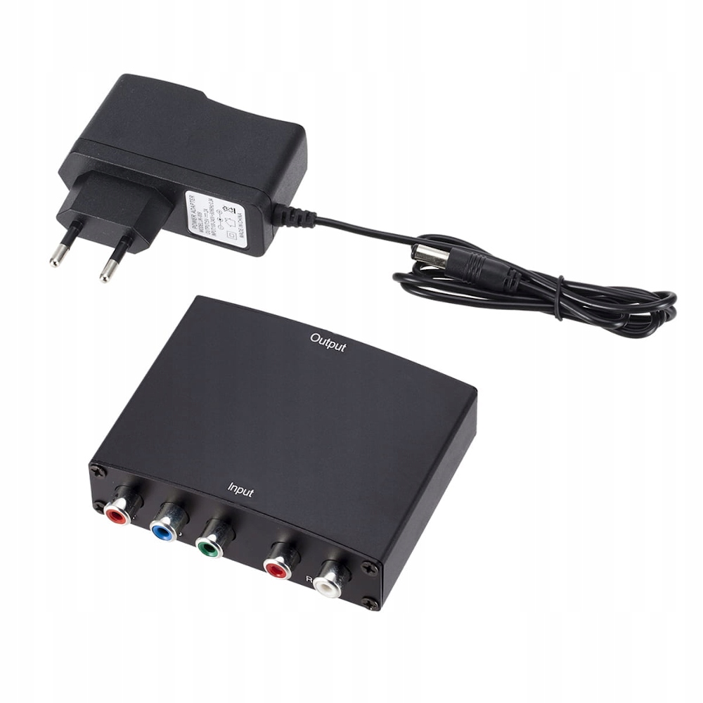 Konwerter component YPbPr L/P - 5x chinch na HDMI Standard HDMI 1.4