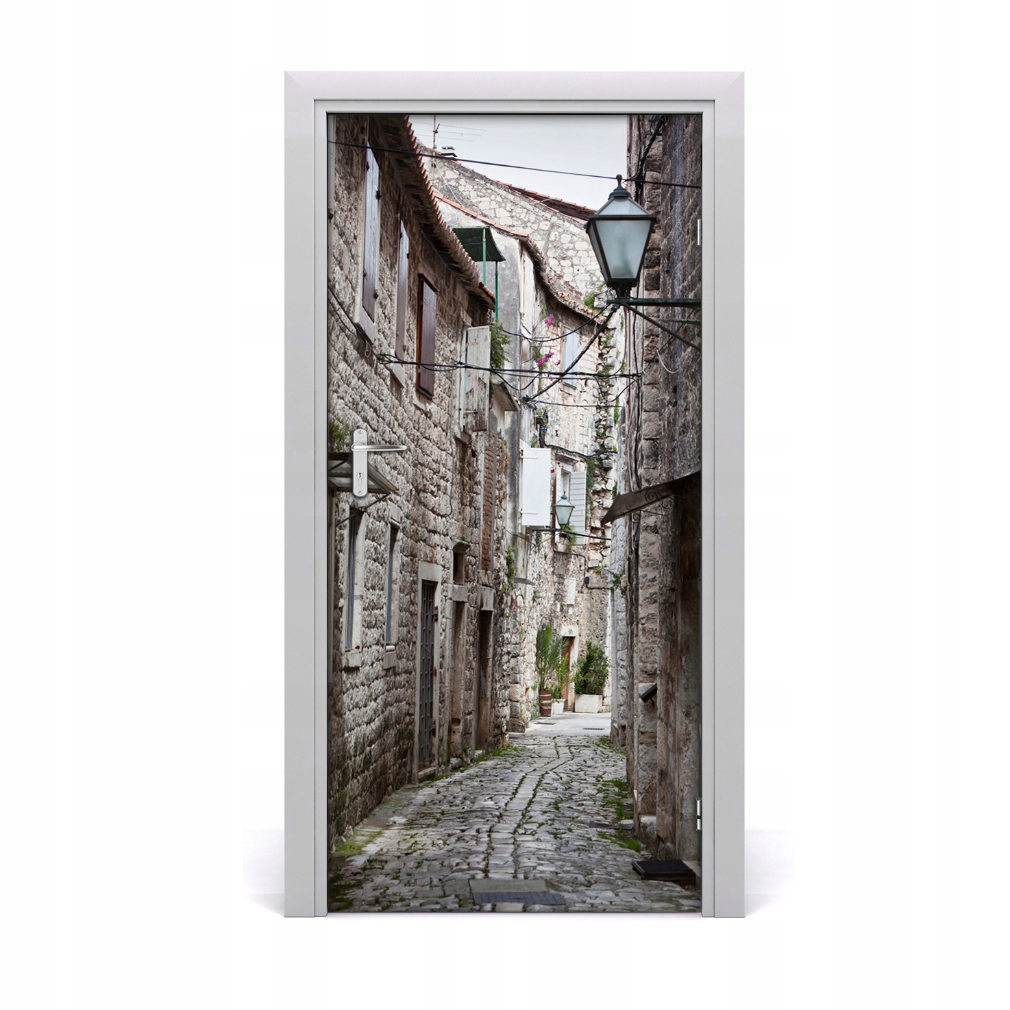 

Fototapeta samoprzylepna Drzwi Uliczka Chorwacja