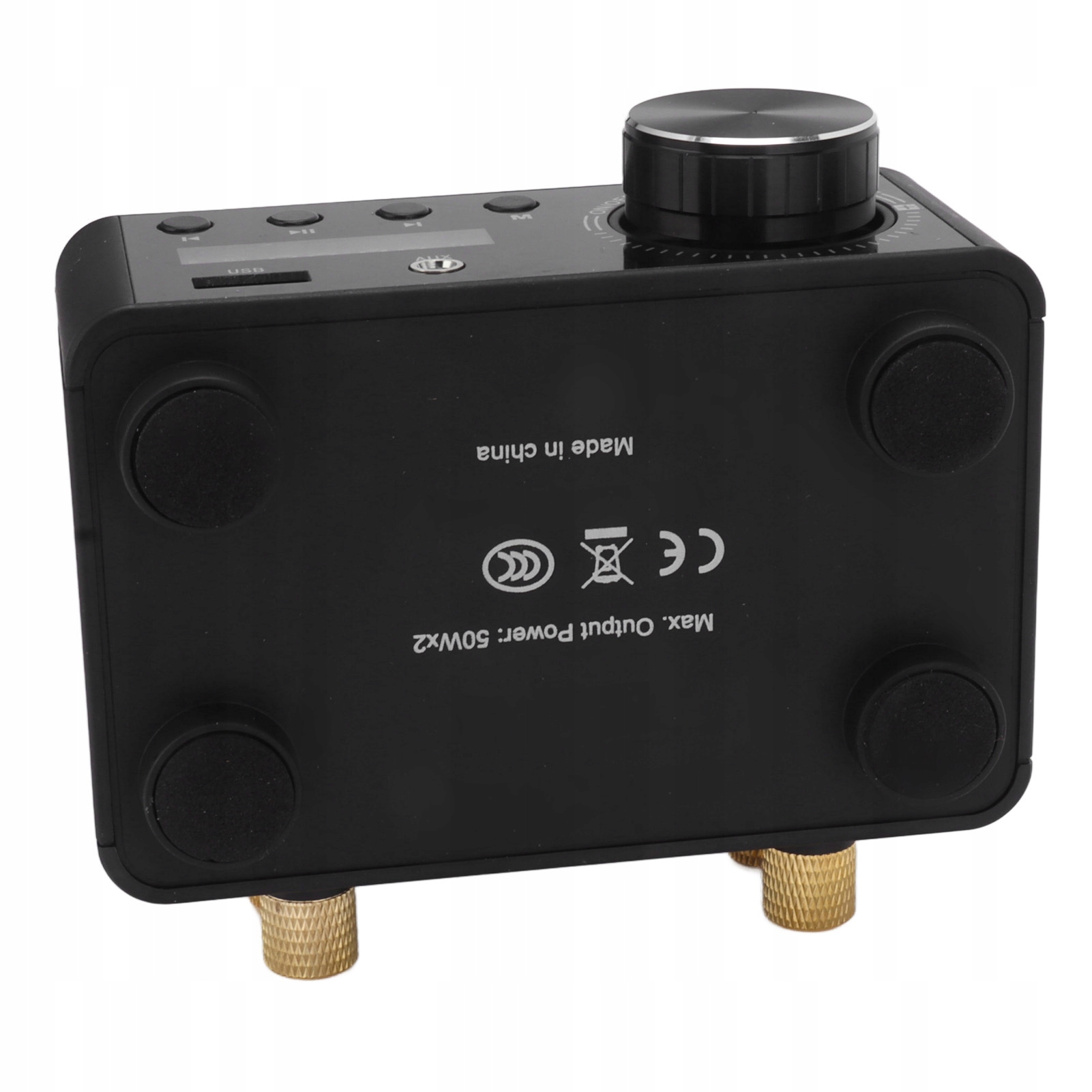 Міні-Підсилювач Потужності 50 Вт Bluetooth 5.0 Dc9V-24V Class D Домашній Підсилювач