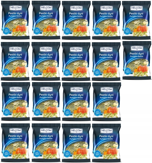 Levně 18 x 100 g Helcom Dýňová semínka Karton