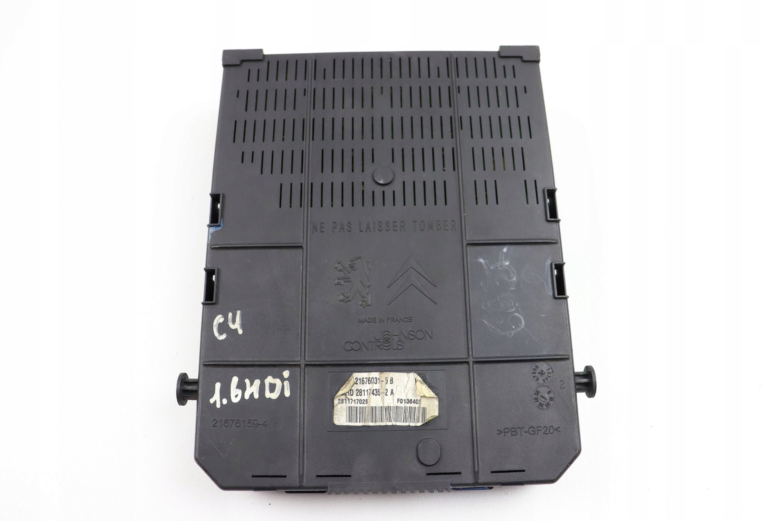 PEUGEOT 407 307 Module Module fusibles BSI 9663510580
