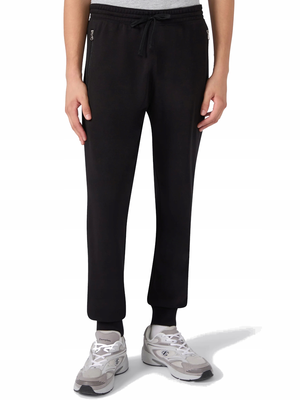 Pánské tepláky Champion 220804-KK001 sportovní tepláky černé S