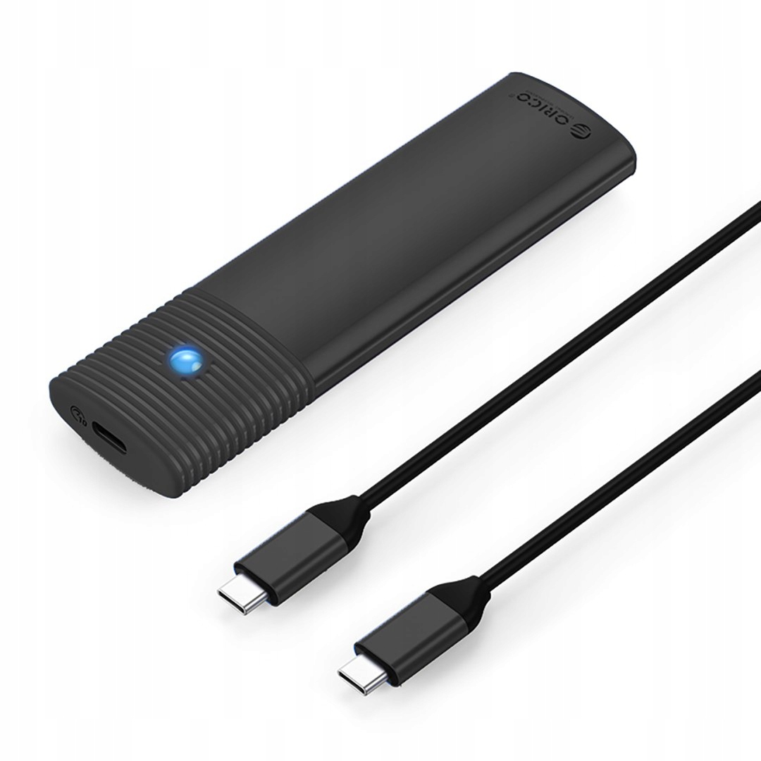 Kieszeń obudowa na dysk PWM2-G2 M.2 Nvme Usb-c 10Gb/s czarna