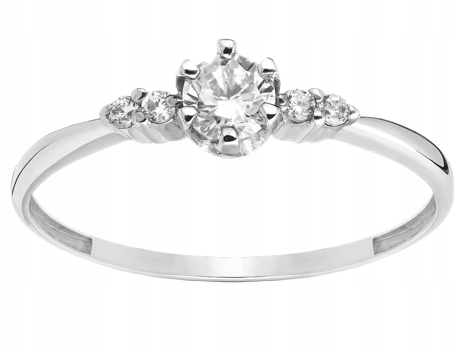 Prstýnek Prsten 925 Se Zirkonem, Elegantní Ženský, Vel. 12